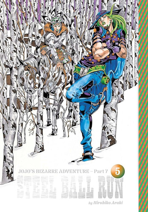 JoJo's Bizarre Adventure: Part 7--Steel Ball Run, Vol. 5 cover image