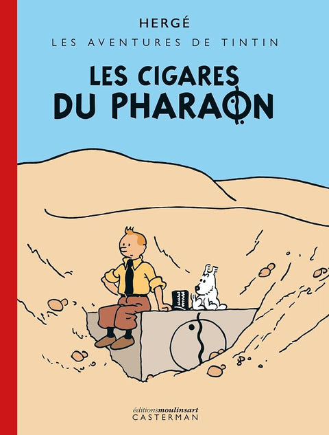 Les Cigares du Pharaon: Édition noir et blanc colorisée cover image