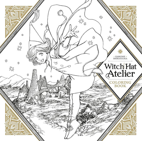Witch Hat Atelier Coloring Book cover image