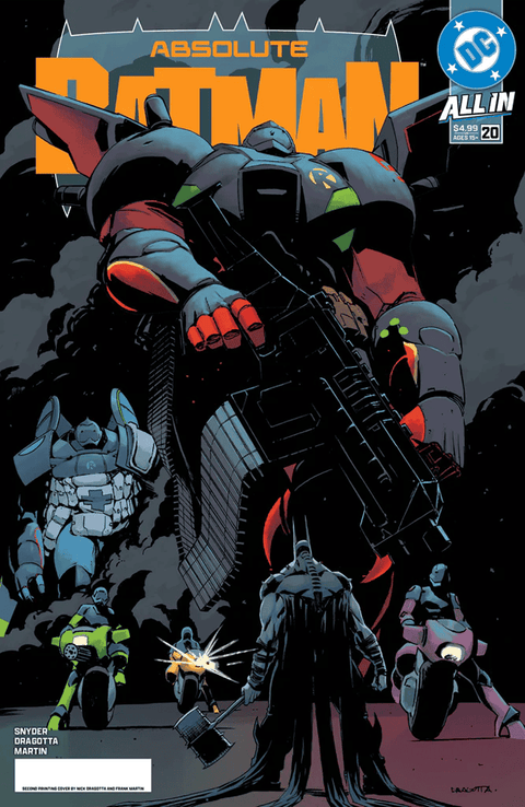 Absolute Batman #20 Cover A Nick Dragotta (Replacement Copies/2nd Print)