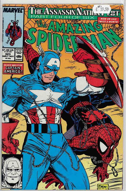 Amazing Spider-Man #323 VERY FINE-