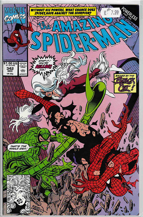 Amazing Spider-Man #342 VERY FINE
