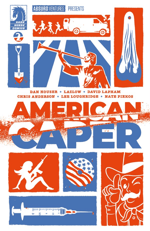 American Caper #2 Cover A Tyler Boss