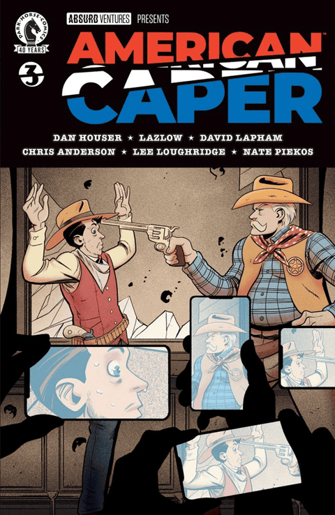 American Caper #3 Cover A Tyler Boss