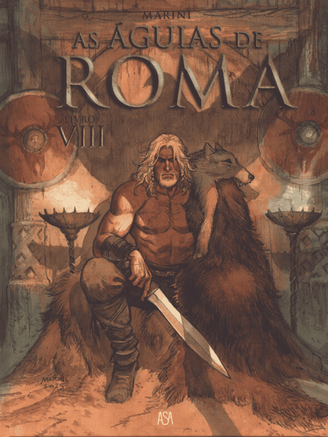 As Águias de Roma - volume 8 (Ed.Portuguesa, capa dura)