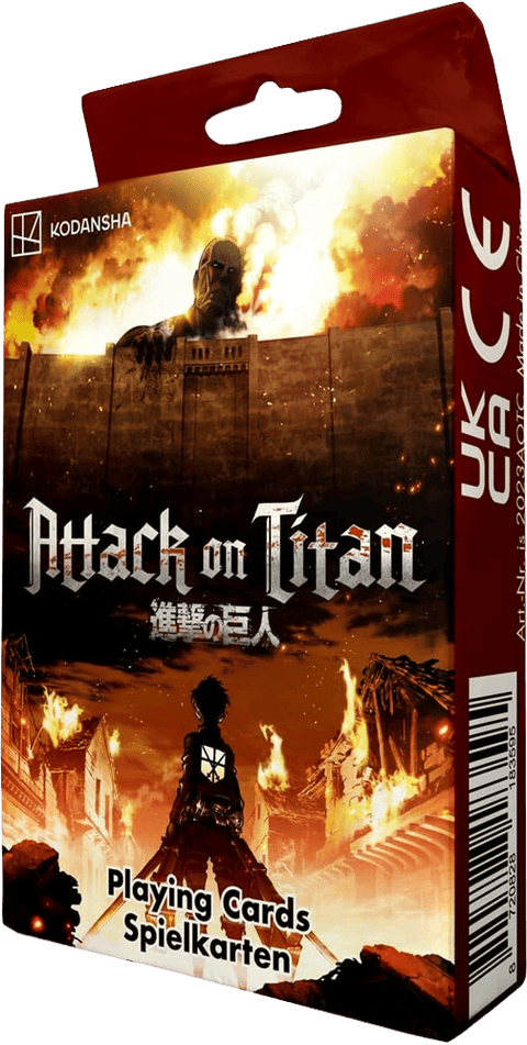 Attack on Titan Playing Cards