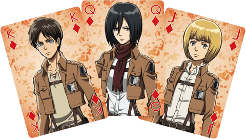 Attack on Titan Playing Cards