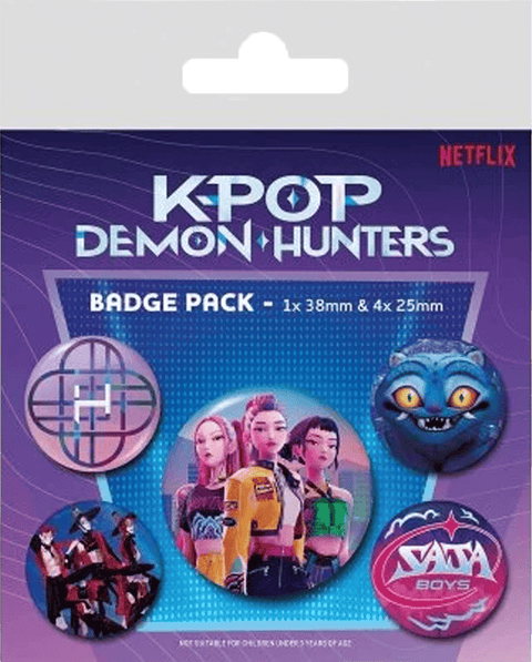 Badges Pack - KPop Demon Hunters