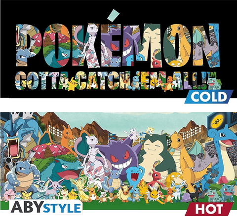 Caneca Heat Change - Pókemon - "Gotta catch 'em all"