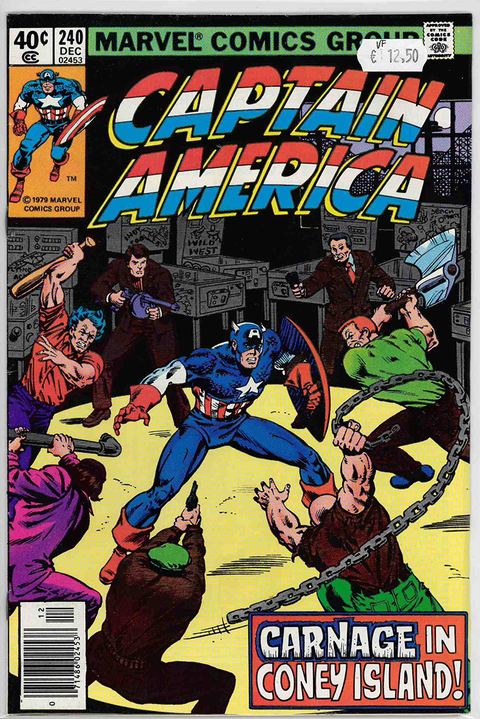 Captain America 1st Series #240 FINE