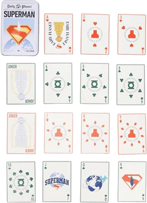 DC Comics Superman Playing Cards