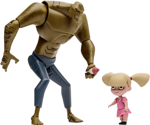DC Direct Action Figures - The New Batman Adventures Wave 1 - Killer Croc & Baby Doll