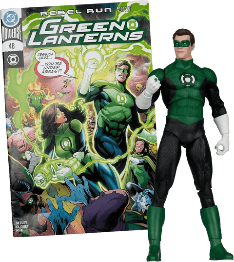 DC Direct Page Punchers Action Figure Green Lantern Hal Jordan (Green Lanterns #48) 18 cm
