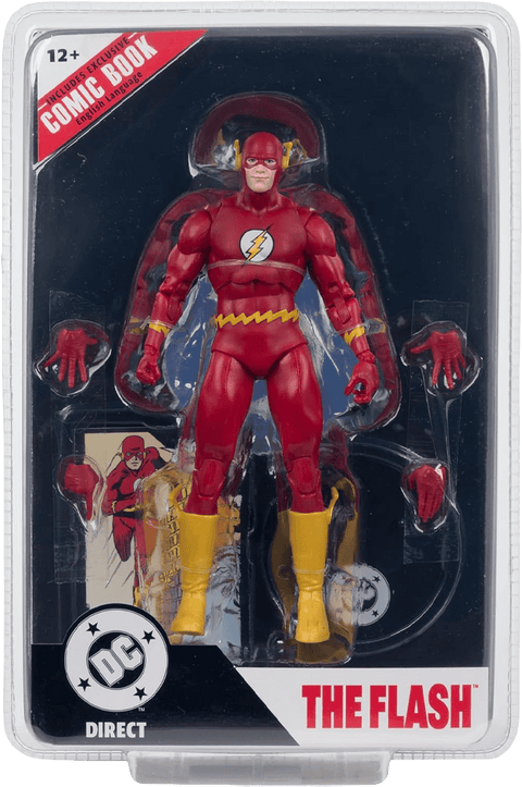 DC Direct Page Punchers Action Figure The Flash Barry Allen (The Flash #123) 18 cm