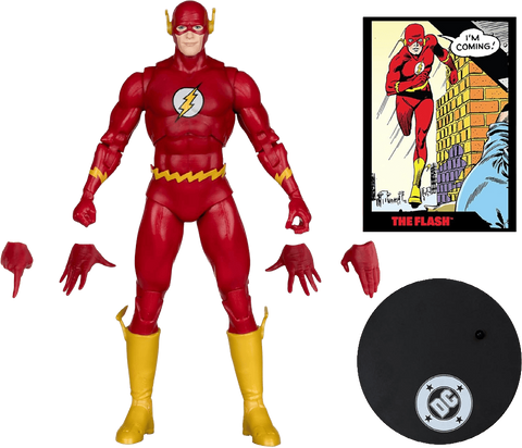 DC Direct Page Punchers Action Figure The Flash Barry Allen (The Flash #123) 18 cm