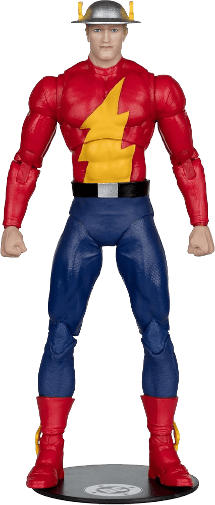 DC Direct Page Punchers Action Figure The Flash Jay Garrick (The Flash #123) (Red Platinum Edition) 18 cm