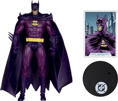 DC Multiverse Action Figure - Batman (JLA: Rock of Ages) (Red Platinum Edtion) (18cm)