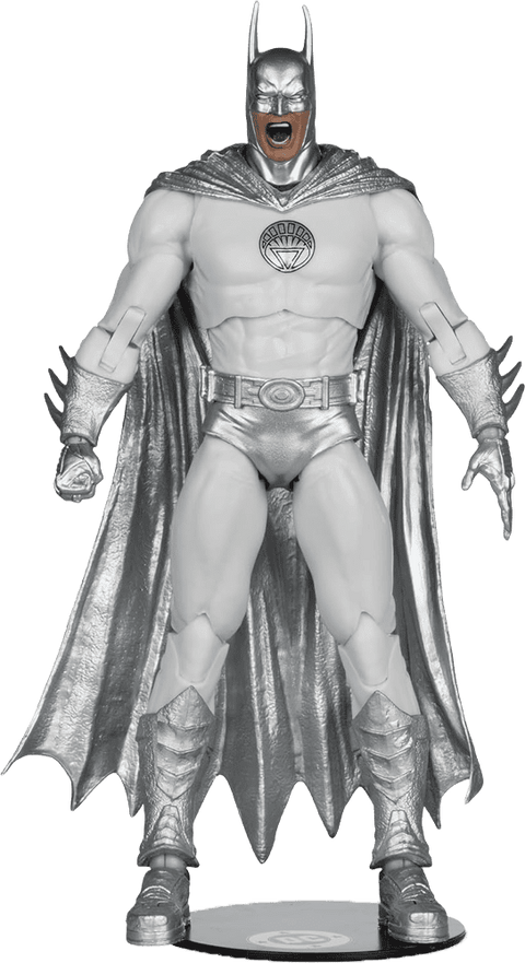 DC Multiverse Action Figure - White Lantern Batman (Red Platinum Edition) (18cm)