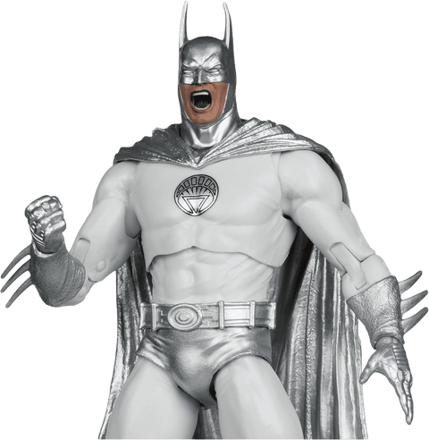 DC Multiverse Action Figure - White Lantern Batman (Red Platinum Edition) (18cm)