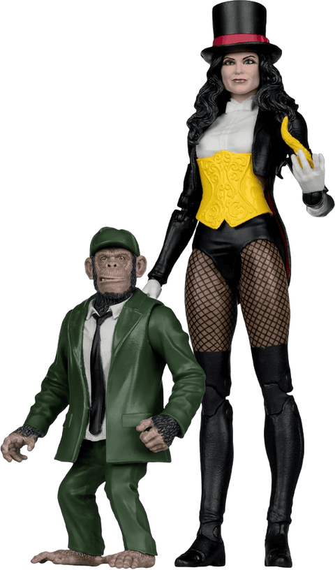 DC Multiverse Action Figure - Zatanna with Detective Chimp Collector Edition #53 18 cm