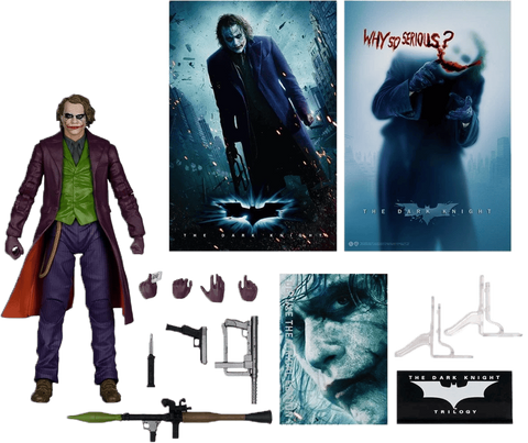 DC Multiverse Action Figure Deluxe - The Dark Knight Theatrical Edition Joker (19cm)