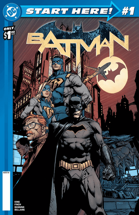 DC Start Here: Batman #1 (Rebirth)