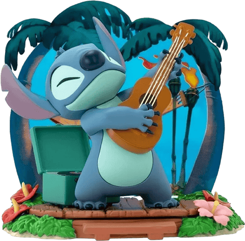 Disney - Stitch with Guitar PVC Figurine
