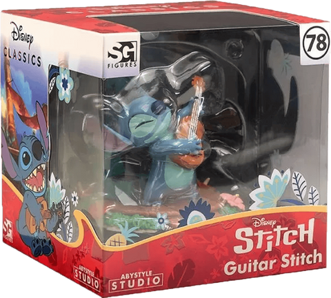 Disney - Stitch with Guitar PVC Figurine