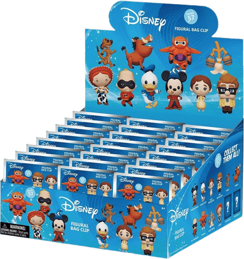 Disney 3D PVC Bag Clips Figural Serie 57 - Blind Bags Disney Heroes