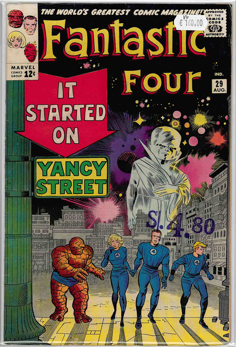 Fantastic Four 1st series #29 (VERY GOOD)