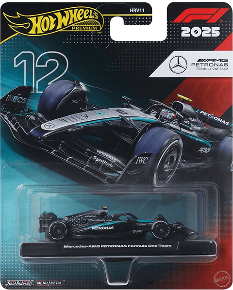 Formula 1 Hot Wheels Premium Die-Cast Vehicle 1/64 Team Mercedes Benz: Driver 2