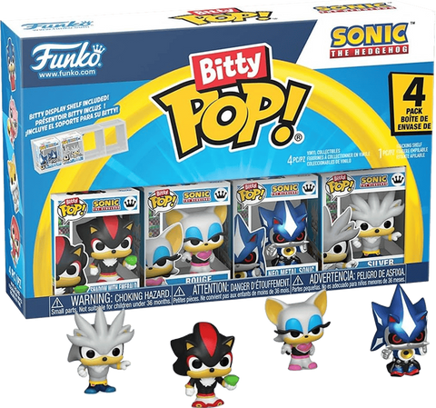 Funko Bitty POP - Sonic the Hedgehog - Pack Shadow