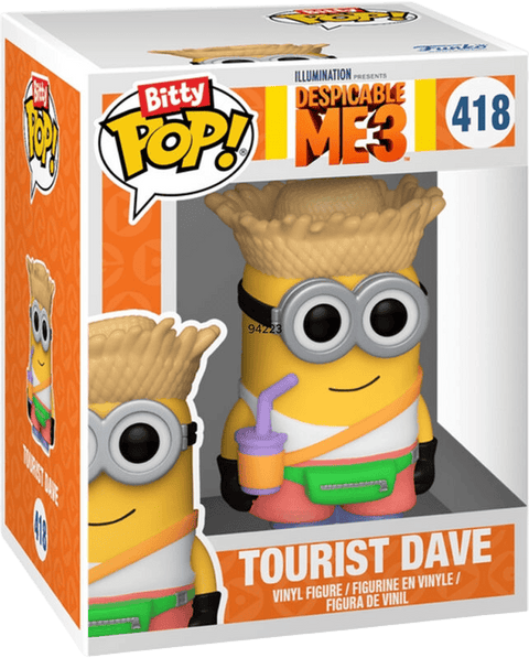 Funko Bitty POP 2-Figure Pack - Minions - Pajama Bob & Tourist Dave 2 cm