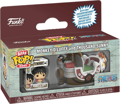 Funko Bitty POP Rides - One Piece - Thousand Sunny with Luffy