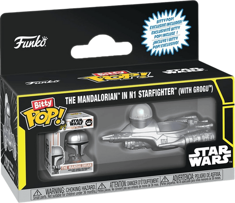 Funko Bitty POP Rides - Star Wars - N1 with Mando