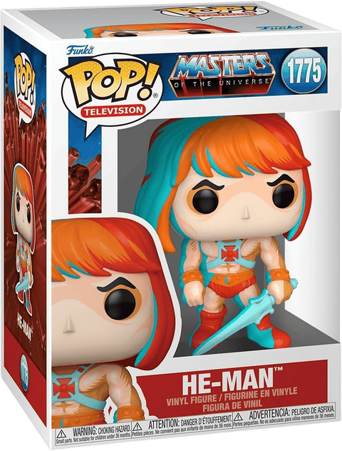 Funko POP Animation - Masters of The Universe - He-Man (Comic Deco)