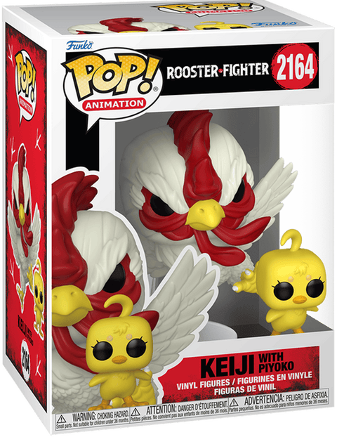 Funko POP Anime - Rooster Fighter - Keiji & Piyoko
