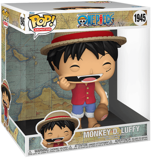 Funko POP Anime Super Sized Jumbo - One Piece - Monkey D. Luffy Stretching (25cm)