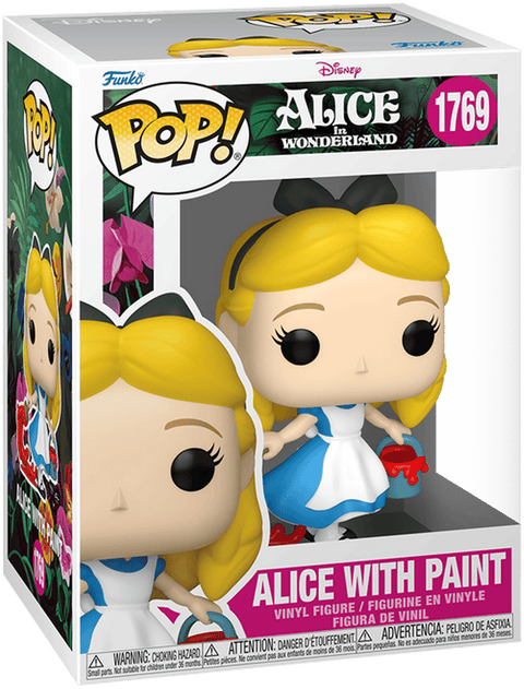 Funko POP Disney - Alice in Wonderland - Alice with Paint