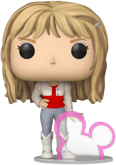 Funko POP Disney - Disney Channel Retro - Hannah Montana with Disney icon