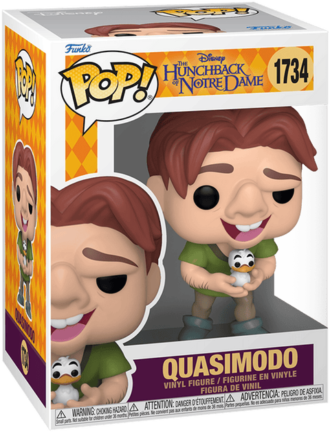 Funko POP Disney - The Hunchback of Notre Dame - Quasimodo with Bird