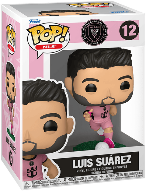 Funko POP Football - Inter Miami CF - Luis Suarez (Pink)