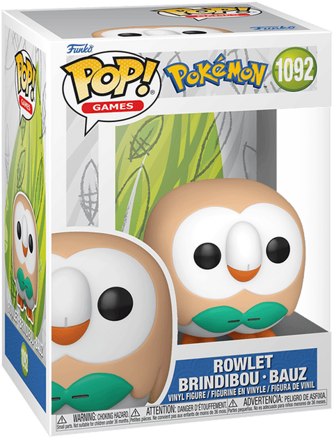 Funko POP Games - Pokémon - Rowlet