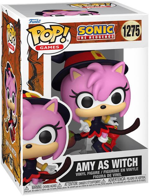 Funko POP Games - Sonic The Hedgehog - Amy on Broom