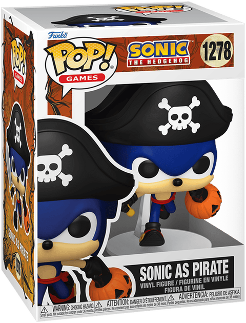 Funko POP Games - Sonic The Hedgehog - Pirate Sonic