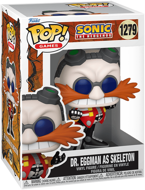 Funko POP Games - Sonic The Hedgehog - Skeleton Robotnik