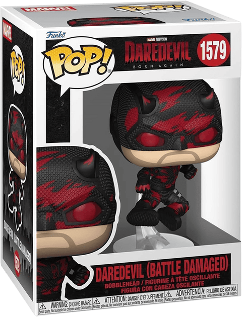 Funko POP Marvel - Daredevil: Born Again - Daredevil (Battle Damaged)
