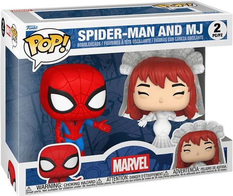 Funko POP Marvel - Super-Hero Couples - Spider-Man and Mary Jane