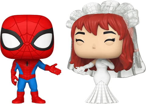 Funko POP Marvel - Super-Hero Couples - Spider-Man and Mary Jane