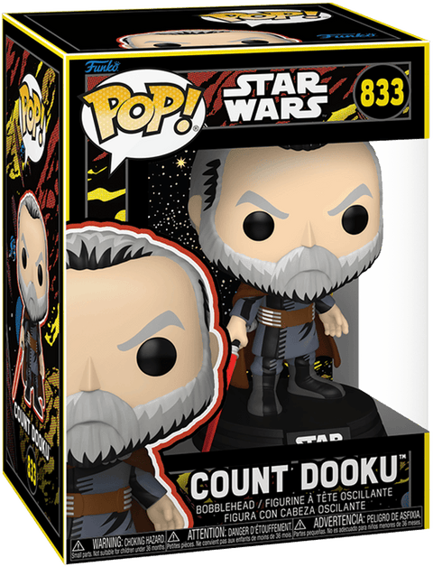 Funko POP Movies - Star Wars - Count Dooku (Retro)